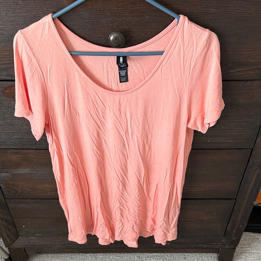 Agnes & Dora Peach Short Sleeve Tee